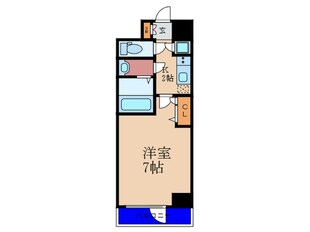 ﾌｧｰｽﾄｽﾃｰｼﾞ梅田WEST(510)の物件間取画像